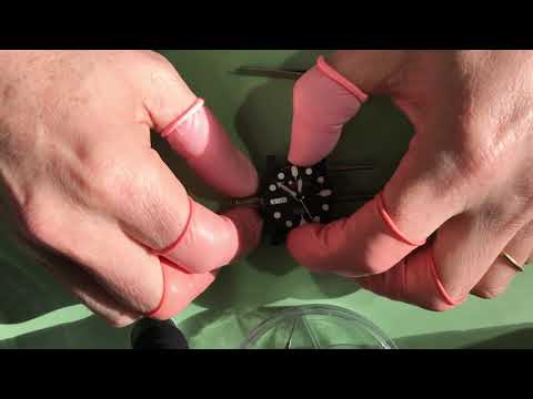 Seiko SKX007 movement replace hacking hand wind