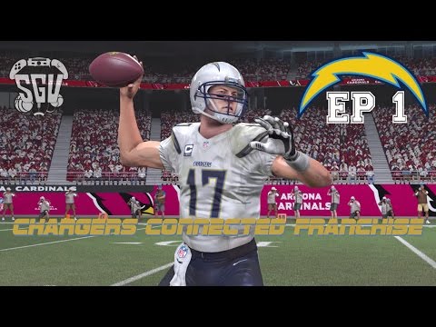 Madden 15 (PS4): San Diego Chargers Connected Franchise - EP 1 (Week 1 vs Cardinals)