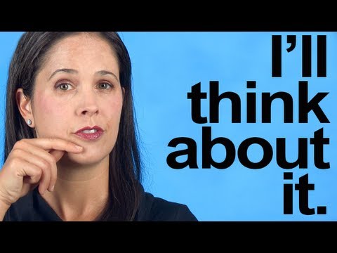 Part of a video titled How to Pronounce I'LL THINK ABOUT IT -- American English - YouTube