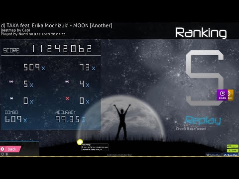 Nunti | dj TAKA feat. Erika Mochizuki - MOON [Another] +HDDT 99.35% FC 395pp #4