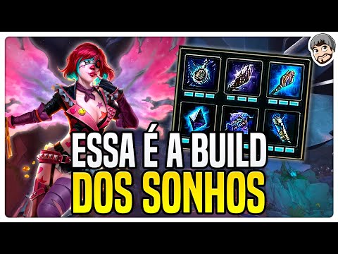 💪🏻 Encontrei a BUILD MAIS DANUDA de mago! DISCORDIA MID - Ranked Conquista