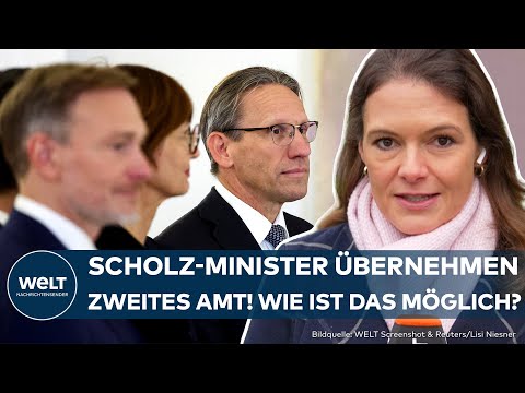 AMPEL-AUS: FDP-Minister entlassen! Scholz-Minister übernehmen zweites Ministerium