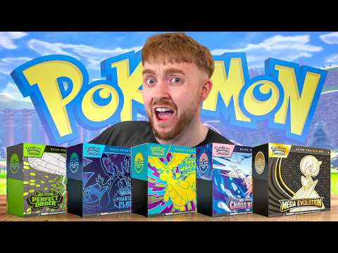 I Opened EVERY Mega Evolution ETB... And It Was WORTH IT