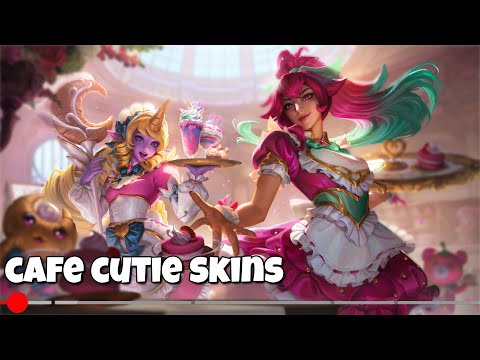 6 NEW SKINS - Cafe Cutie Annie Soraka Vladimir Gwen Bard Sivir