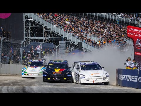 世界ラリークロス 第7戦南ベルギー（スパ・フランコルシャン）2021年 RX2eクラスの予選ハイライト動画