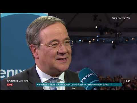 Interview mit Armin Laschet zum CDU-Parteitag in Leipzig am 22.11.19