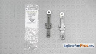 How To: Whirlpool, KitchenAid, Maytag Upper Dishrack Wheel Assembly WPW10254909