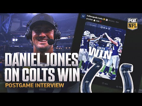 Daniel Jones on Colts aspirations after dominant win vs. Raiders: "We are excited about our start"