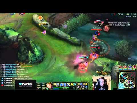 [Carry All TV] [Bjergsen Stream] TSM Bjergsen - Lux VS Orianna - Mid Lane