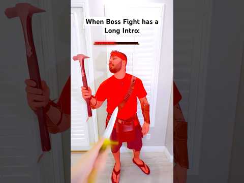 When a Boss Fight has a Long intro…