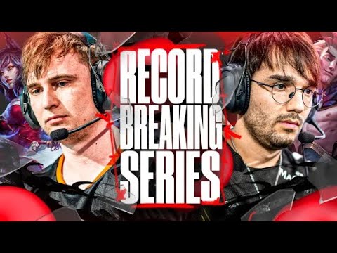 MOST KILLS EVER IN A SERIES - FNC VS VITALITY LEC SPRING 2024 PLAYOFFS  - CAEDREL