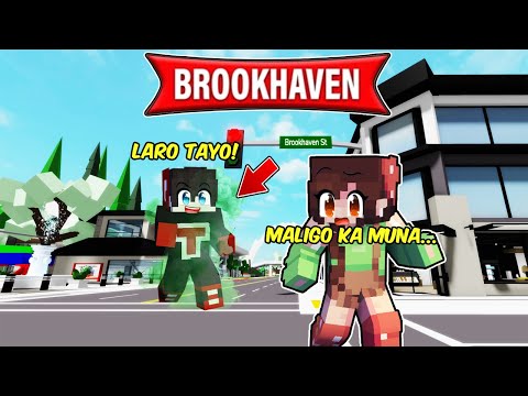 My FRIEND TankDemic Became STINKY in Brookhaven | Brookhaven RP Tagalog | ROBLOX