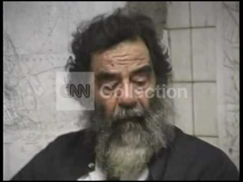 Saddam Hussein Captured, Iraq 2003