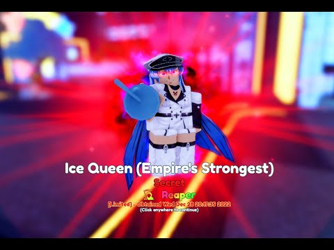 Max Level [Reaper] Ice Queen/Esdeath Unit Showcase | Anime Adventures | Christmas Update