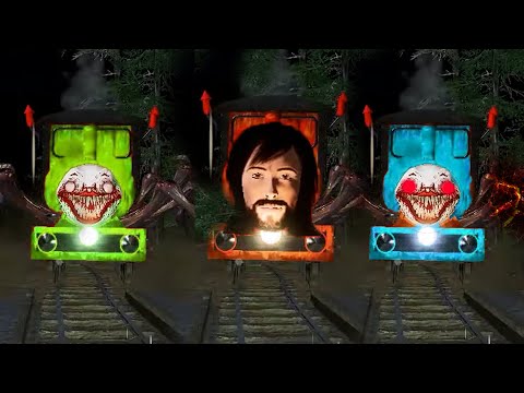 Choo Choo Charles VS Man Eater Charles VS HELL Charles😱