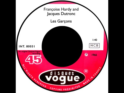Françoise Hardy & Jacques Dutronc - Les Garçons 1966 HD