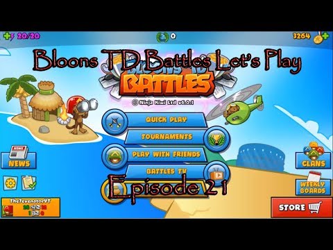 WIZARD MONKEY POWER!!! - Bloons TD Battles Let's Play - E21