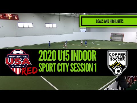 HIGHLIGHTS | 2020 U15 Indoor- USA Premier 06 BS (🔴RED) vs Copper Mountain 06 RL- Veo