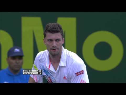 Daniel Brands vs Gael Monfils Qatar ATP Tennis Open Quarter Final [03/01/13]