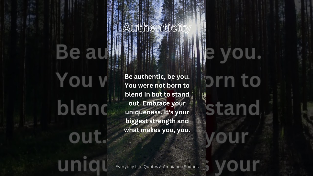 Unlock Your True Self: Inspirational Authenticity Quote