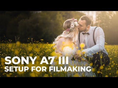 How I set up my Sony A7III / A7RIII for Filmmaking || Setting up Autofocus + Picture Profile