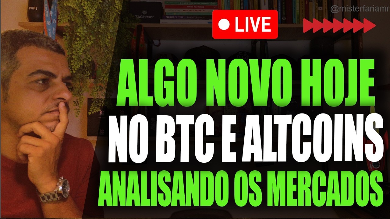 🚨BITCOIN HOJE  - Sabado Algo Novo Acontecendo Agora nas CRIPTOMOEDAS - Bitcoin Altcoins e ETFs