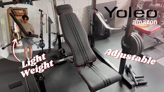 Yoleo Adjustable Weight Bench Review | Best bang for your buck