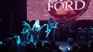 Lita Ford - Out for Blood (The Yost Theater in Santa Ana, CA 11/19/2016)