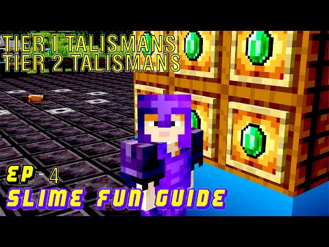 SlimeFun Tutorial in hindi (Ep 04) :- talisman tier 1 & 2 | #slimefun #minecrafttutorial