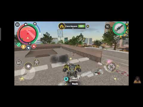 Rope Hero vice town (assult machine destroying the city