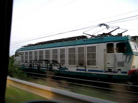 Invio Convoglio Metro C Roma Velim - AnsaldoBreda Reggio C (protezione Fara Sabina)