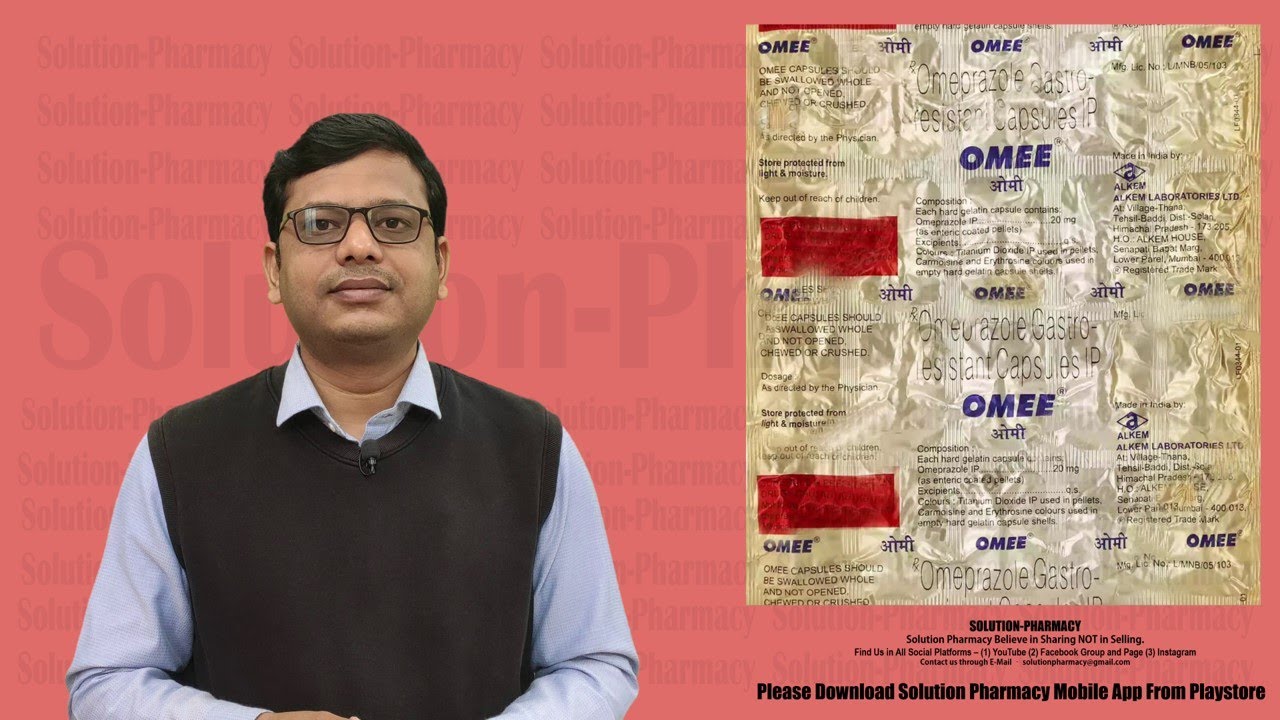 Omee Capsule = Omeprazole (20mg) = ये दवाई क्यूँ दी जाती है और इसका उपयोग जानिए एक फर्मकोलोगिस्ट से