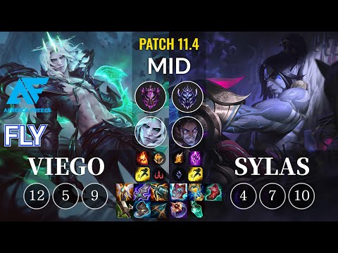 AF Fly Viego vs Sylas Mid - KR Patch 11.4