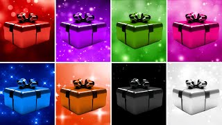 ESCOLHA 1 PRESENTE DE 8 🎁 QUAL SERÁ O SEU? 🍀 CHOOSE YOUR GIFT 👑 ELIGE 1 DE 8