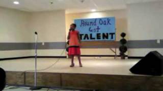 Mikayla singing Love of the Holy Ghost