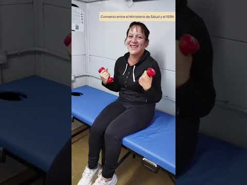 Servicio de kinesiología para los habitantes de Bajada del Agrio.