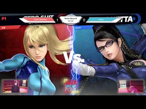 Breakpoint Ultimate FIVE Pools - Kranke Maschine (Zero Suit Samus) vs. Ryuka (Bayonetta)
