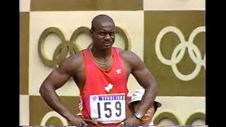 1988 Olympics 100m Semi-Finals Ben Johnson Carl Le