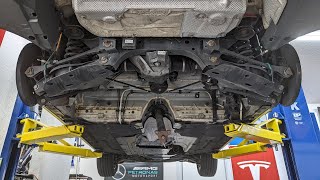 BMW F30 Fuel Tank and Parking Brake Cable Bracket Repair