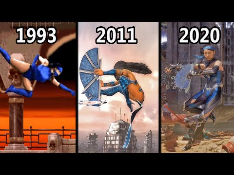 Evolution of Kitana Square Wave Punch (1993-2020)
