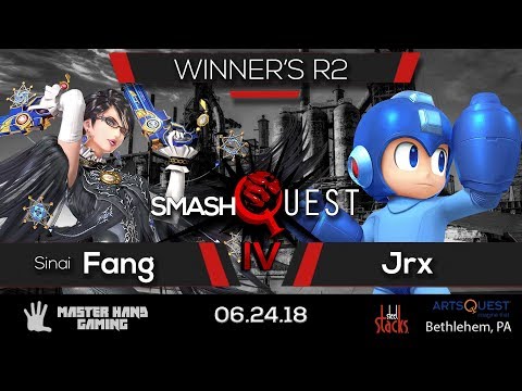 SmashQuest IV - Sinai | Fang (Bayo) vs Jrx (Mega Man) - Winner's R2