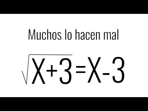 ECUACIONES IRRACIONALES. ¡Cuidado con las falsas soluciones!