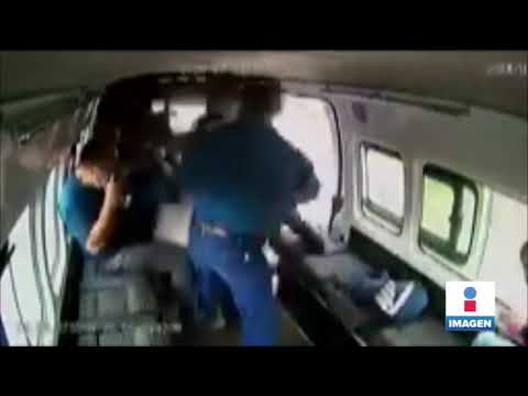 ¡Pasajeros de transporte público frustran asalto! | Noticias con Yuriria Sierra