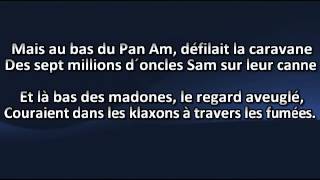 Michel Sardou   Chanteur de jazz karaoke