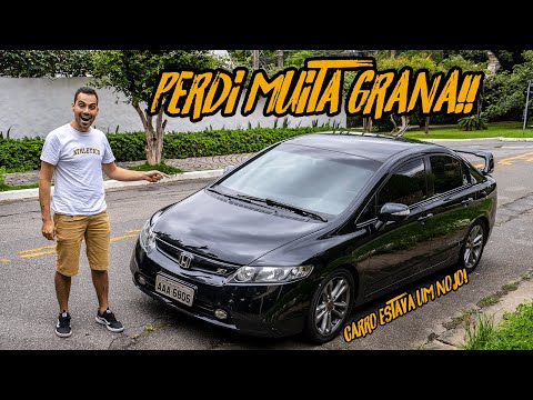 TIVE UM PREJUIZO GIGANTE COM MEU CIVIC SI TURBO DE 500CV!!🔥😱 QUASE FALI