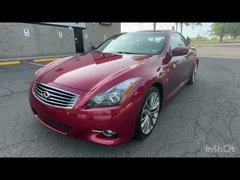 2014 Infiniti Q60 Convertible