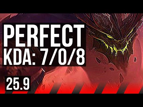 MALPHITE vs GNAR (TOP) | 7/0/8, Godlike | EUW Master | 25.9