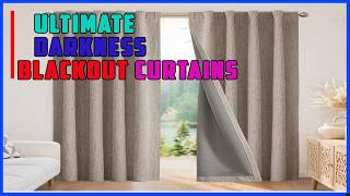 Top 5 Best Blackout Curtains for Ultimate Darkness 2026 |