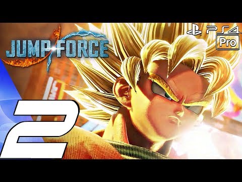 JUMP FORCE - Gameplay Walkthrough Part 2 - Meeting Light & Jotaro Boss Fight (Full Game) PS4 PRO