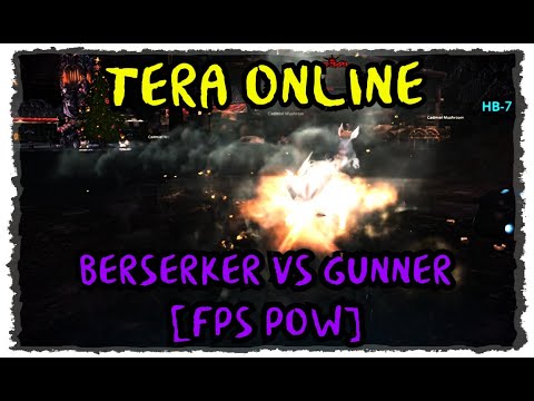 TERA PVP/Duels: Berserker vs Gunner [FPS POV]